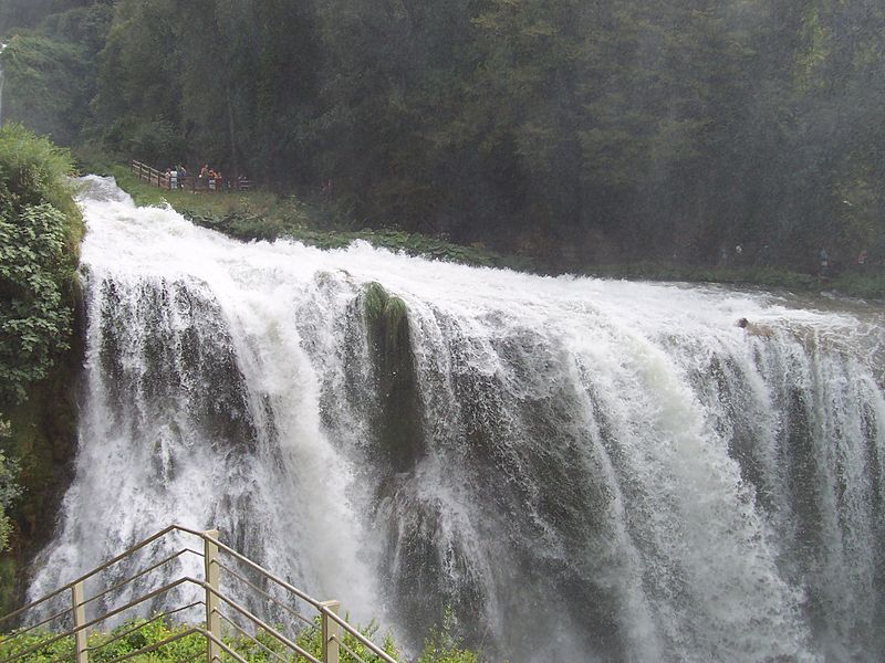 Cascata delle Marmore a Terni in Umbria - Italia