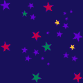 Stelline di tanti colori